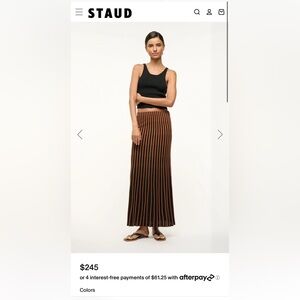 Aleida maxi skirt NWT never worn. Size Medium.